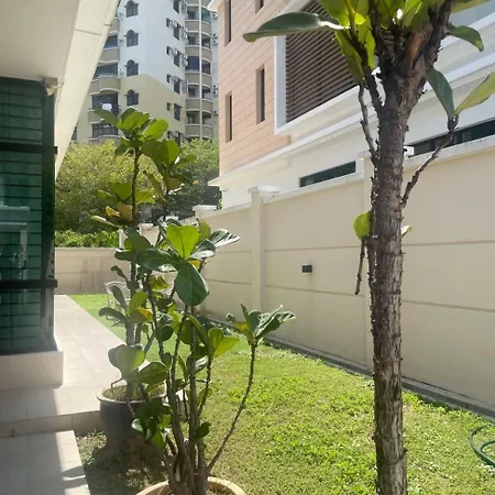 Large Family Villa Beach & Night Market Steps Away 20 Pax